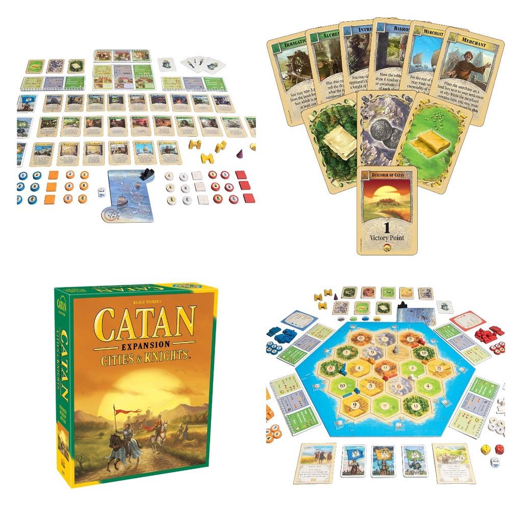 Catan Board Game Expansion 5-6 Player Set For Family Fun And Leisure Copper Paper And Plastic Material