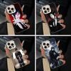 Classic anime-B--Black- Butler Phone Case For iPhone 11 12 13 14 15 16Pro Max Plus White Sliver Phone Cover