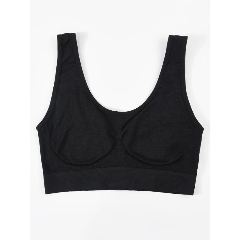 Seamless Wireless Sports Bra – Comfort Supportive Yoga Bra for Women