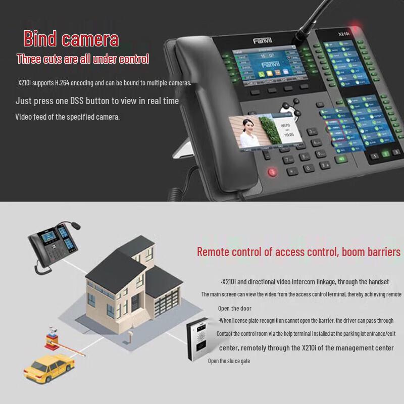 Fanvil X210i Wired/Wireless IP Phone (CN version)