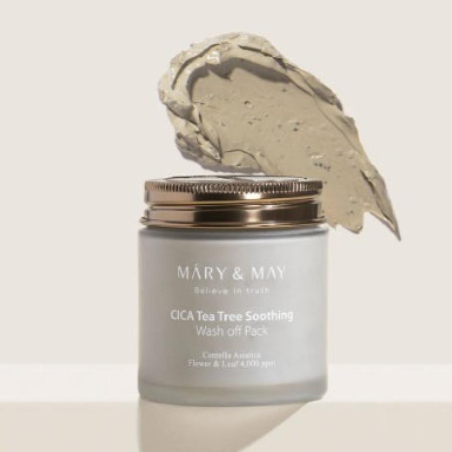 MARY&MAY CICA Tea Tree Soothing Wash off Pack 125ml