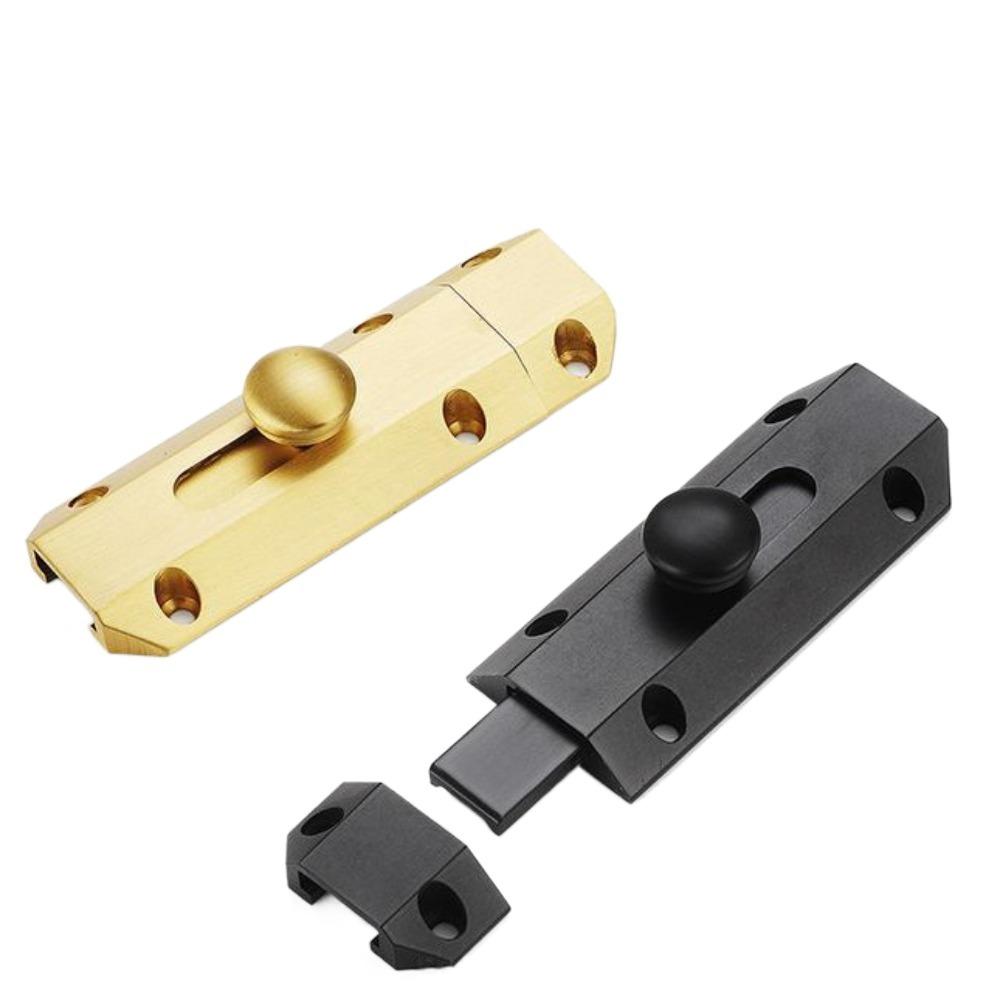 Solid Sliding Bolts A-type Door Lock Polishing Door Lock Simple Door Bolt  Door