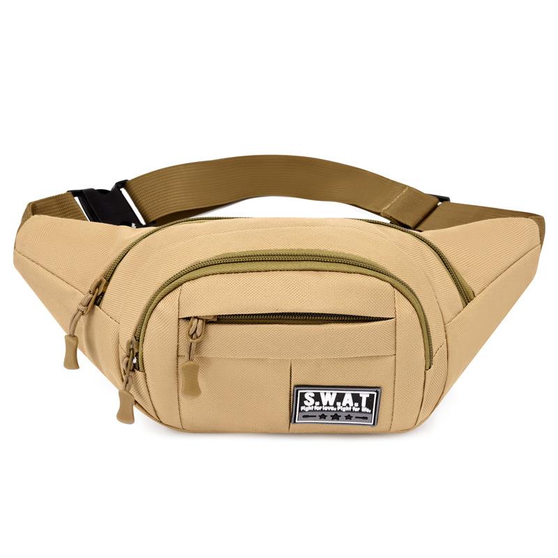 Camouflage Outdoor Mountaineering Fanny Bag Versatile Fashion Trend Shoulder Fanny Bag Running Sports Cycling Messenger Bag Bag