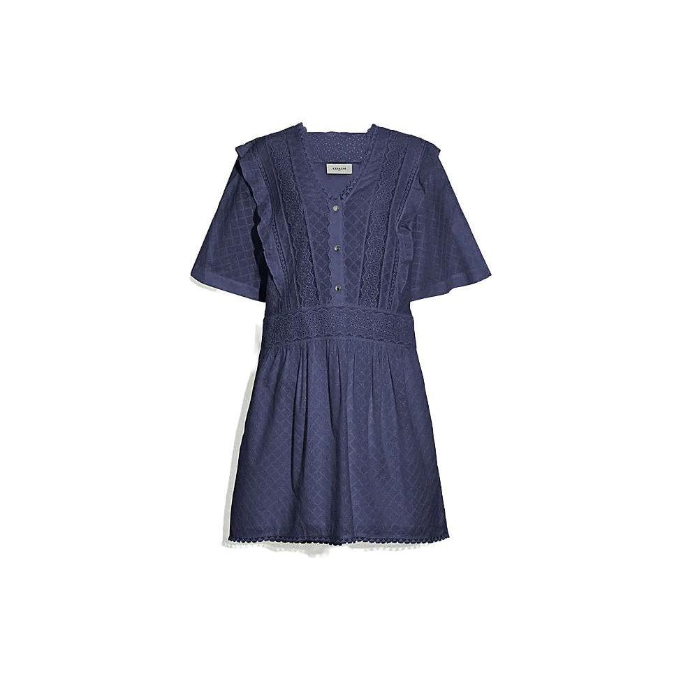 COACH Short Sleeved Dress Women's 4268-CRM