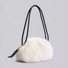 Lala Fur Clutch Crossbody Bag   Ivory  Lala2f140 