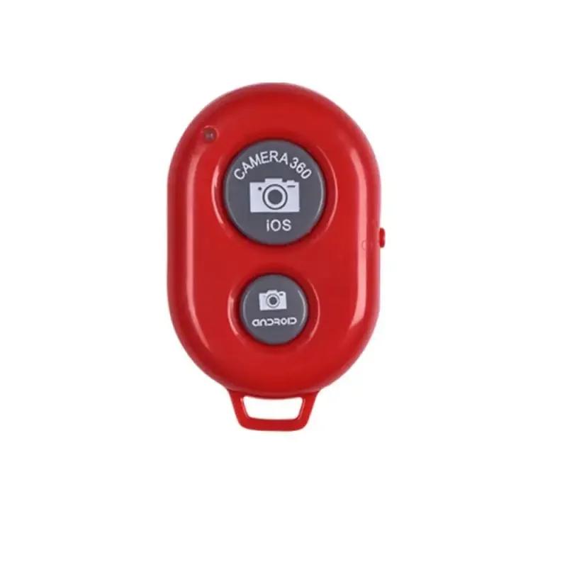 

Мини-камера Bluetooth-совместимый пульт дистанционного управления Кнопка спуска затвора для фотосъемки на телефоне для смартфонов IOS/Android красный