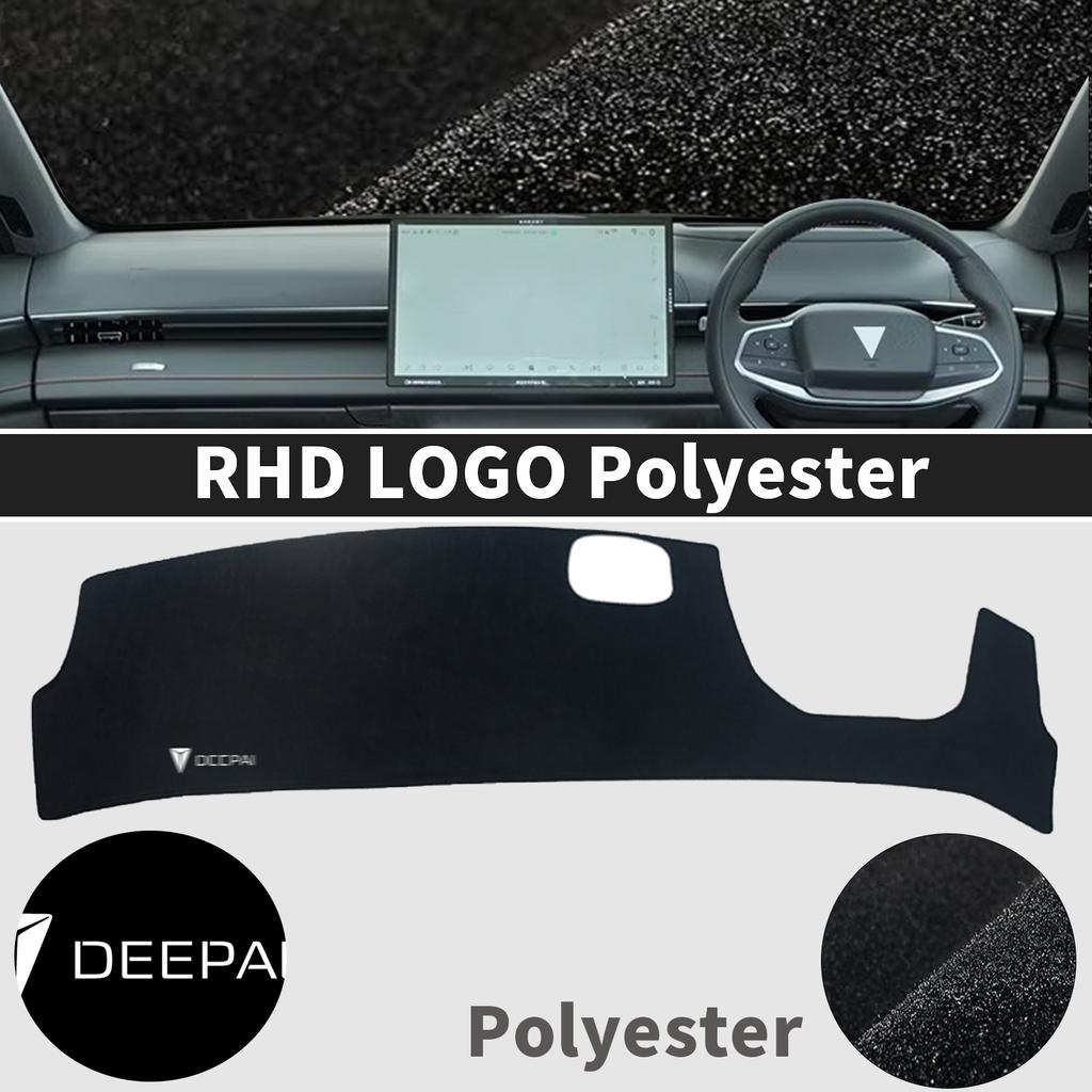 fit for Changan CCAG DEEPAL S07 Car Accessories Dashmat Dashboard Cover Pad DashMat Sunshade Protective Carpet Leather