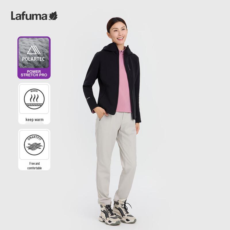 Lafuma Women's Stretch Hooded Fleece Jacket LFJA5DR90