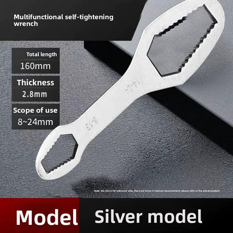 

Универсальный ключ Torx 8-24 мм самозатягивающийся регулируемый гаечный ключ очки доска Torx ключ с двойной головкой заводские ручные инструменты белый