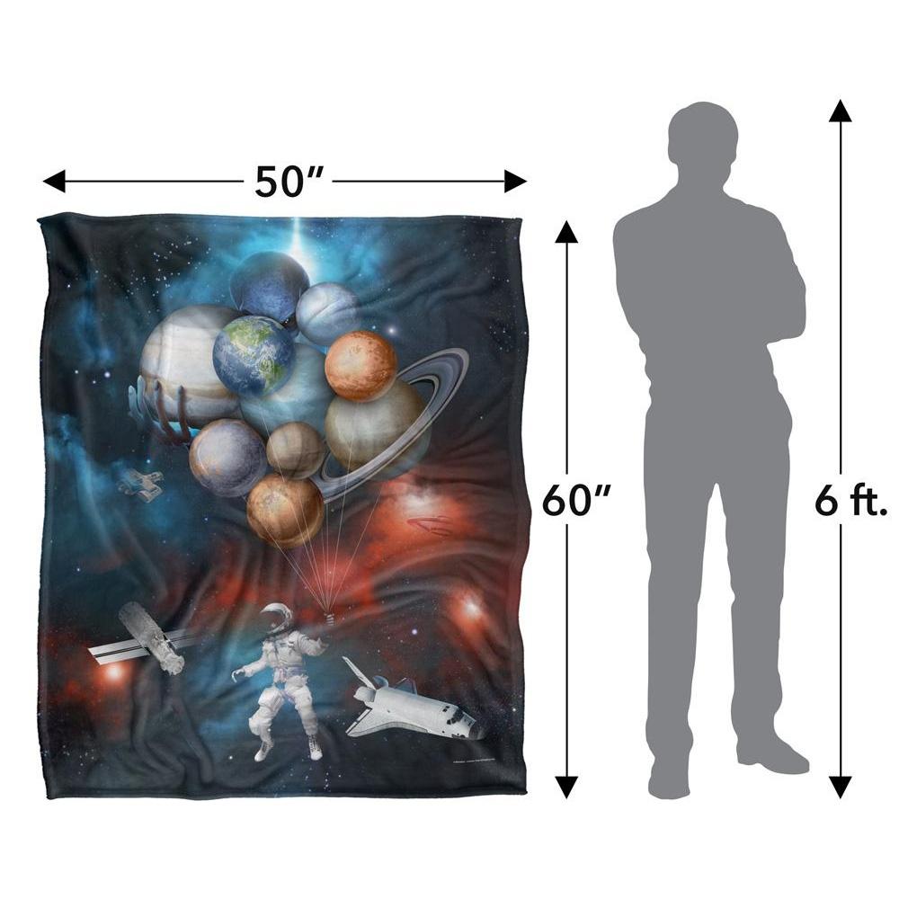 Reinders Silky Astronaut Supersoft Blanket