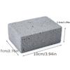 1pc Barbecue Cleaning Brush Brick Block | Pumice Stone for BBQ Grill, Outdoor Kitchen & Camping Barbecue Rack Tools
