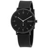 Aaren Quartz Black Dial Men Watch Women's Quartz Watch 30m 41mm Hour SKW6544