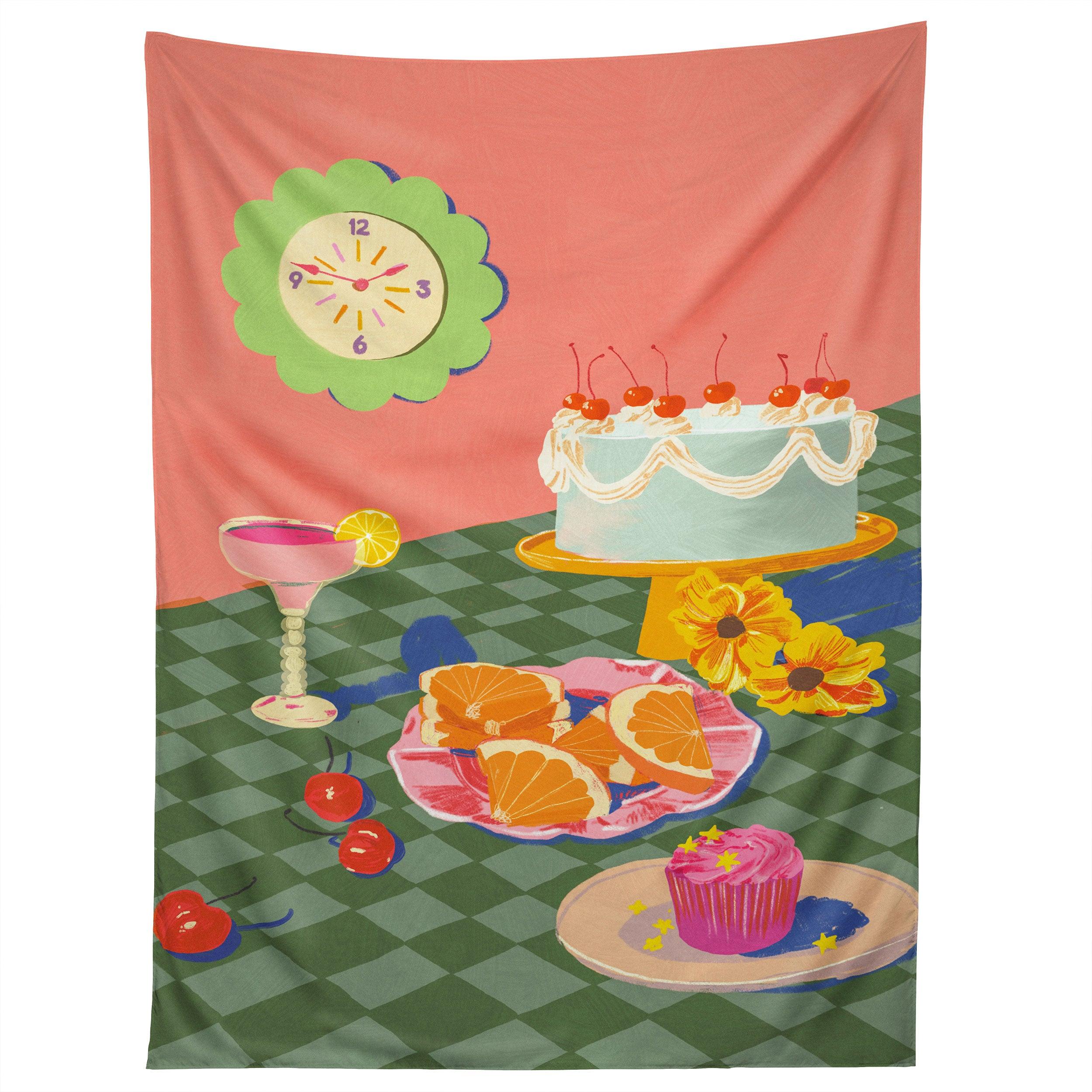 SUNDAY STILL LIFE tapestry 75x100