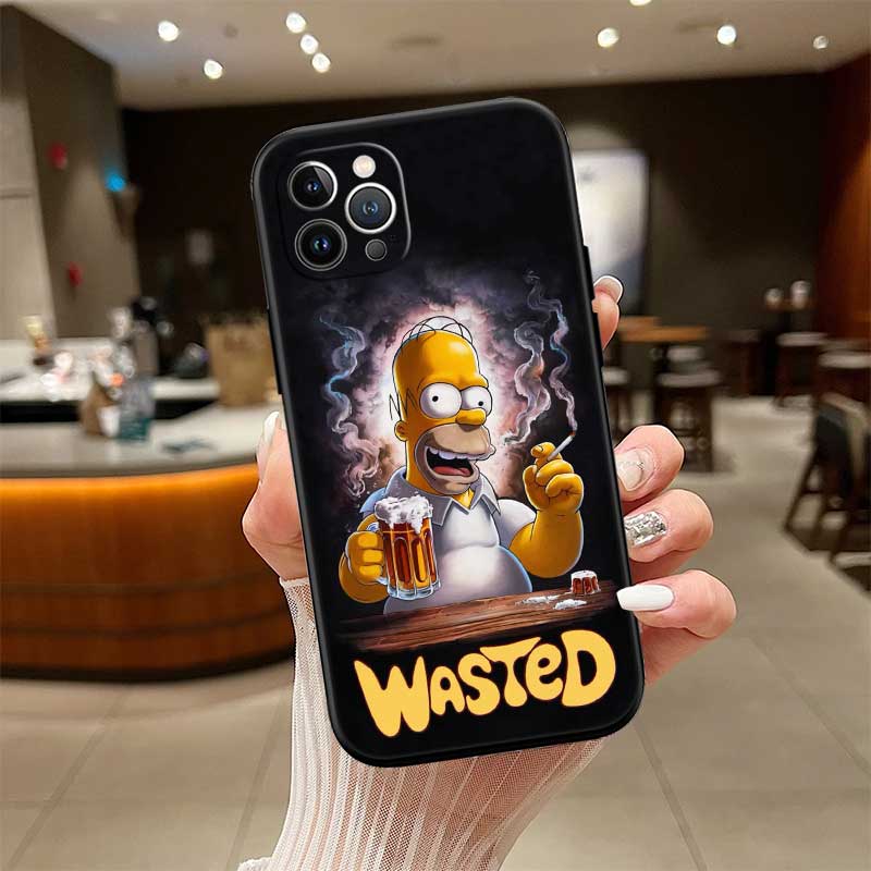 RE53 S-Simpsons New High-End Shell Phone Case for Xiaomi Poco F8 M4 M5 M6 M7 X3 X6 X7 Pro GT NFC Ultra