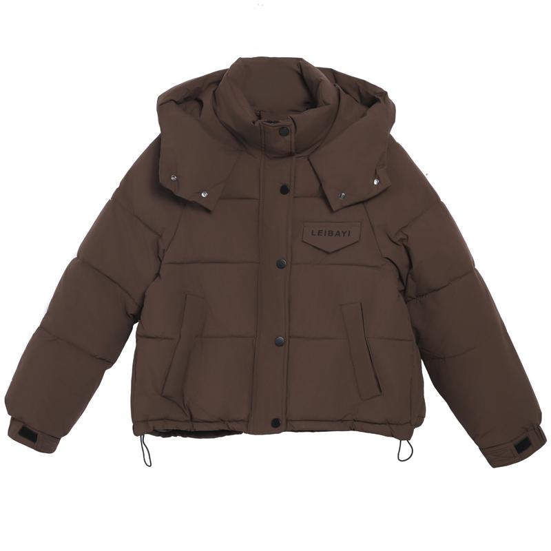 Fashion Winter Coat Female Short Parkas Hooded Casual Loose Thick Warm Women's Jackets