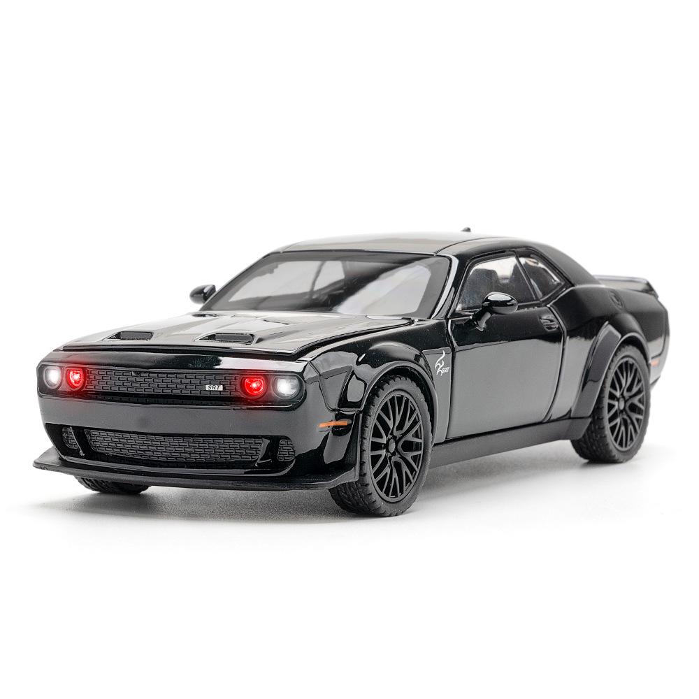 Muscle Car Hellcat Alloy Sports Car Model Collection – 1:32 Scale Ornamental Toy