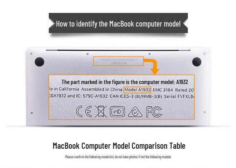 13" MacBook Air Pro Frosted Protective Case - M5 Chip Compatible