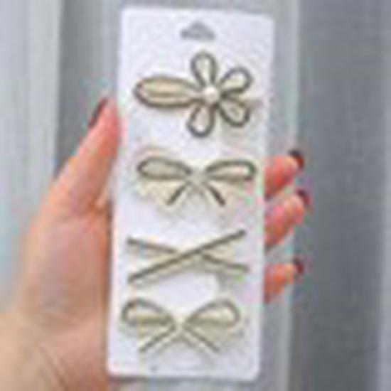2022 Winter Korean Style Metal Hair Clip for Girls - Trendy Bangs Hairpin and Side Clip Hair Accessories