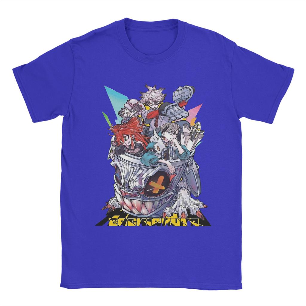 Gachiakuta Japanese Anime T Shirt Men's Cotton Humorous T-Shirts Crewneck Tee Shirt Short Sleeve Tops 4XL 5XL