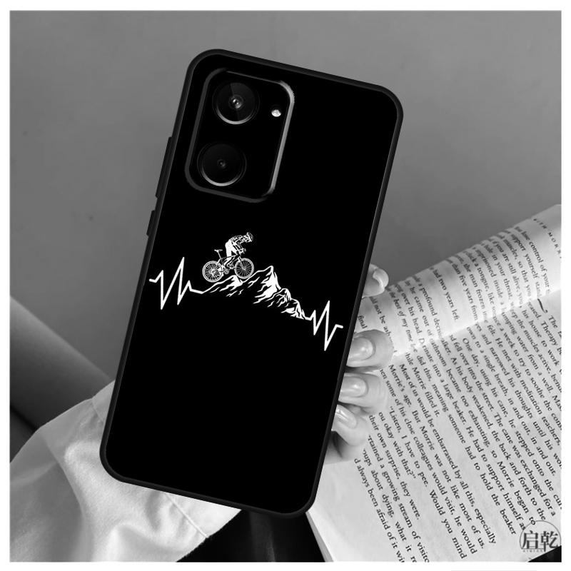 MTB Mountain Bike Cycling Bicycle For Realme GT5 GT Neo 5 9 10 11 12 Pro Plus C30 C31 C33 C35 C25s C21Y C51 C53 C55 C67 Case