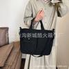 Damentasche Tragetasche Handtasche aus Cord Neue Umhängetasche Stilvolle und einfache Umhängetasche Große Kapazität