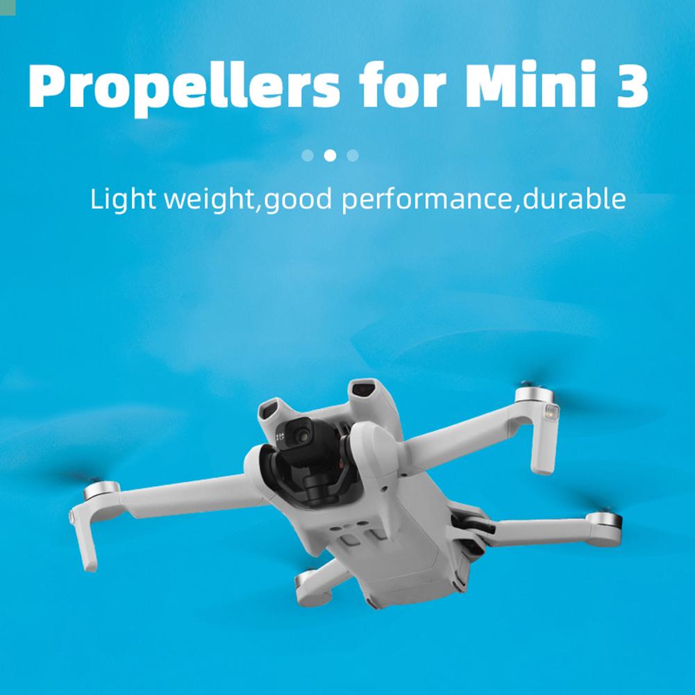 Propeller Replacement for DJI Mini 3 Drone Wing Replacement Props Blade Fans Drone with Screwdriver Screw Drone Accessories
