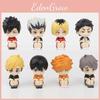 Haikyuu Pvc Sitting Action Figure With Poseable Design For Fans And Display Collectors