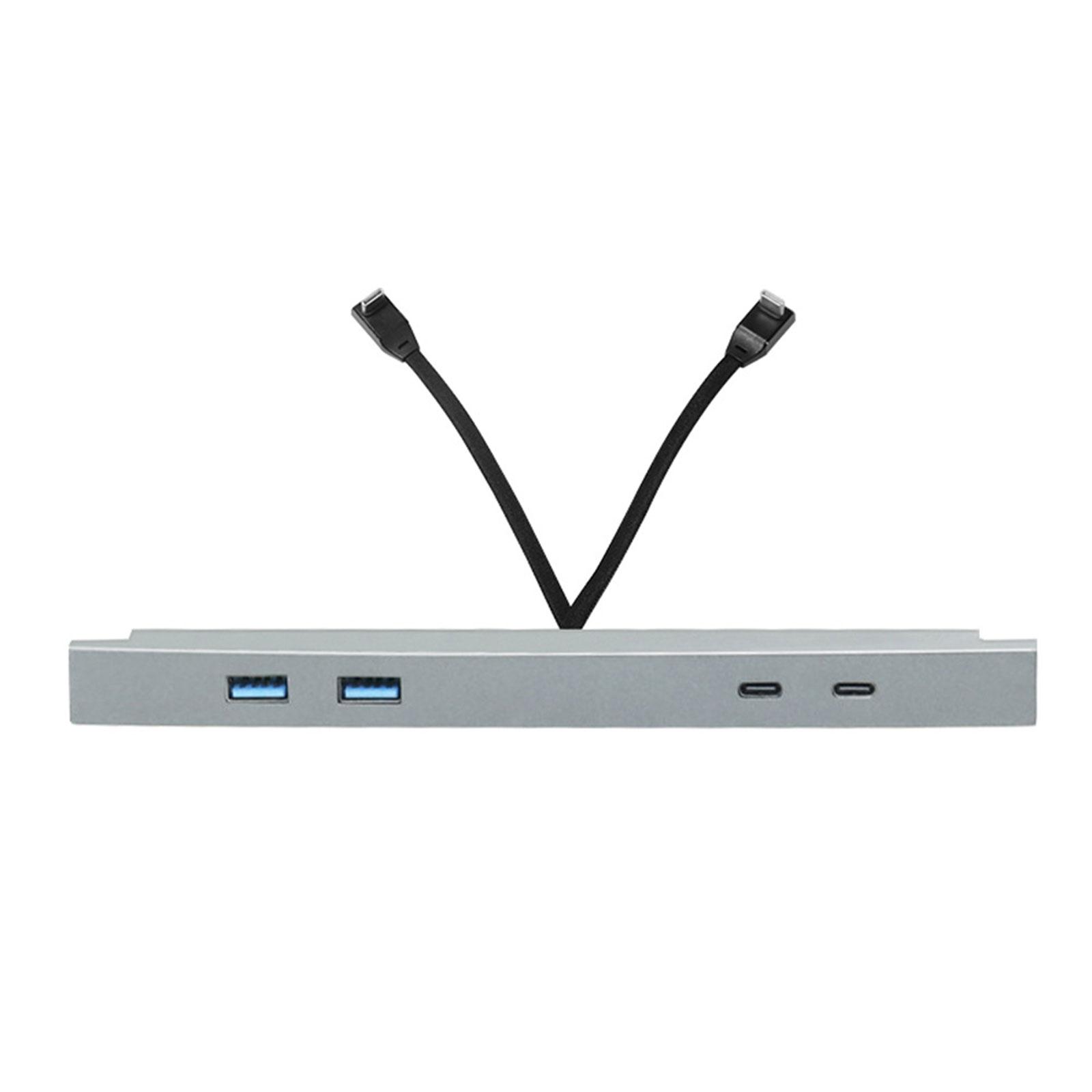 

Быстрая зарядка 27 Вт USB-хаб Подходит для Y-образного хаба Интеллектуальная док-станция Автомобильный адаптер Питаемый разветвитель-удлинитель