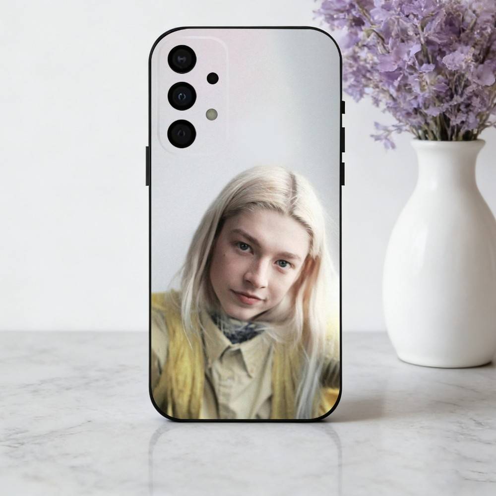 H-Hunter S-Schafer Actress phone Case For Samsung Galaxy A73,A72,A71,A70,A53,A52,A51,Others Soft Black Shell