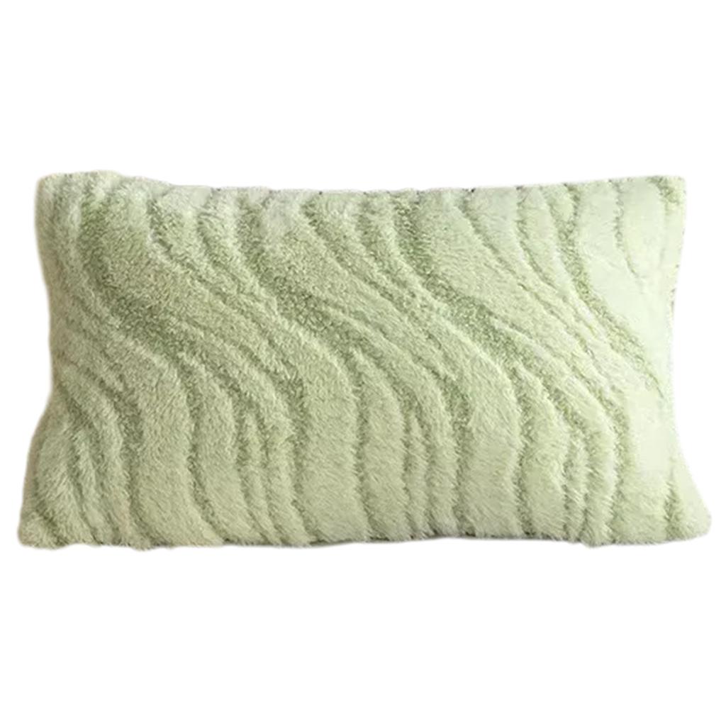 High End Water Wave Pattern Cushion Cover Durability Plushes Pillowcase Perfect for Home and Office Setting 45x45cm