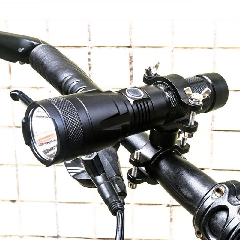 Fahrrad-Taschenlampenclip, Fahrrad-Taschenlampenhalterung, Fahrradlicht-Halterung, Fahrradlicht-Halterungen