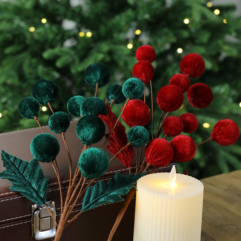 Velvet Wrapped Ball Cutting Decoration