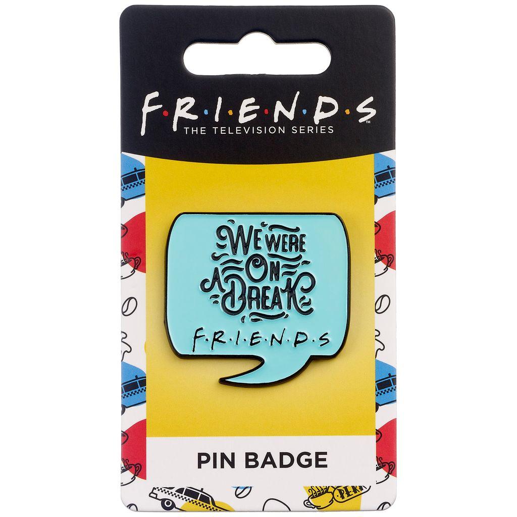 Friends TV Show We Were On a Break Pin Badge
