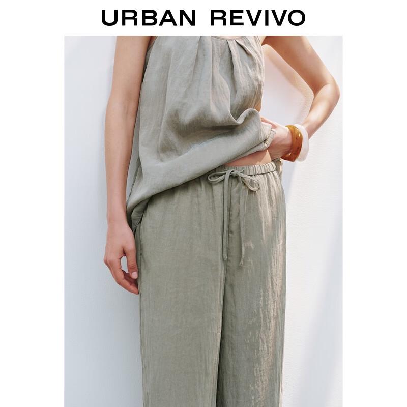UR Women's Summer Drawstring Wide-Leg Pants