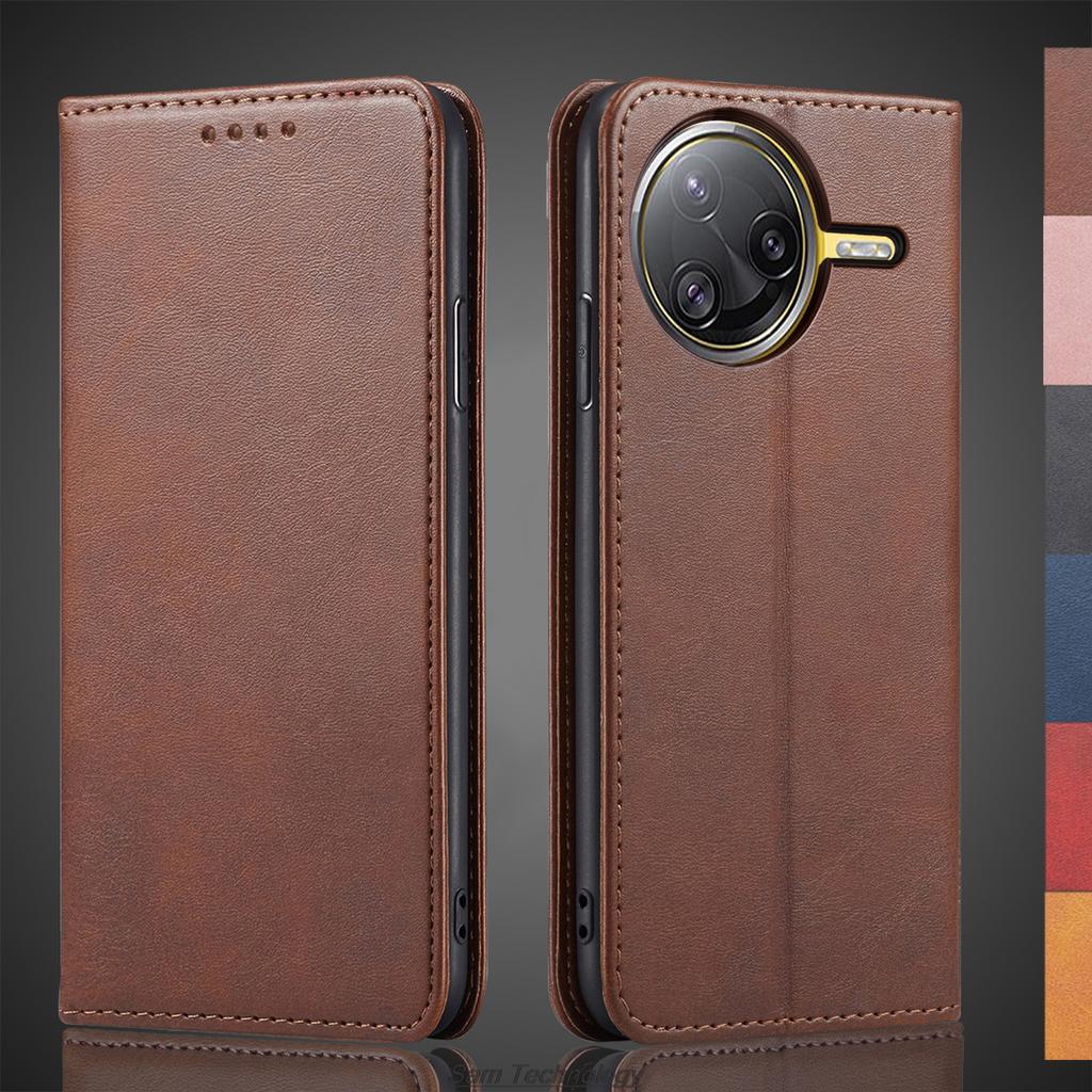 Magnetic Attraction Leather Case for Xiaomi POCOPHONE POCO F7 Ultra / F7Ultra Holster Flip Cover Case Wallet Bags Fundas Coque
