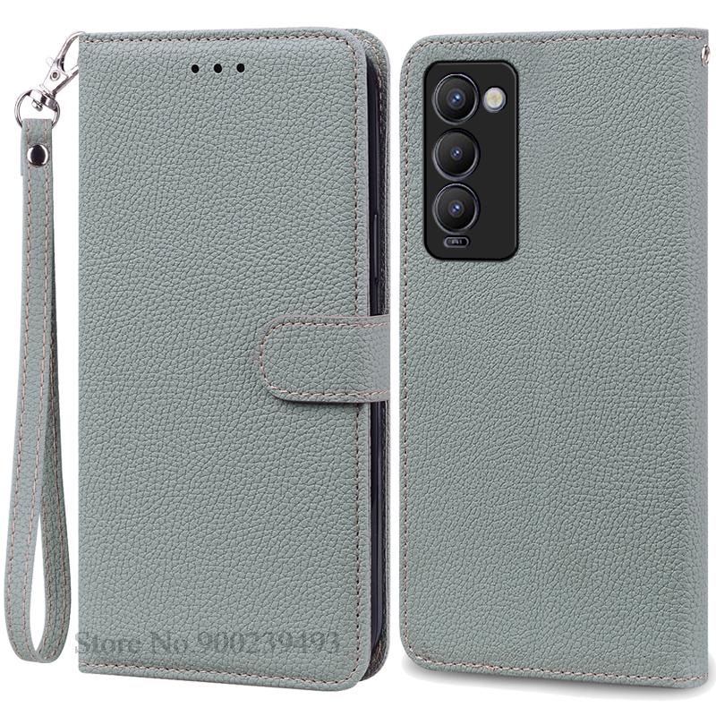 Para Capa Tecno Camon 18 Camon 18P 18 P Carteira Capa Flip de Couro Para Capa Tecno Camon 18 Premier Capa de Celular Coque Fundas