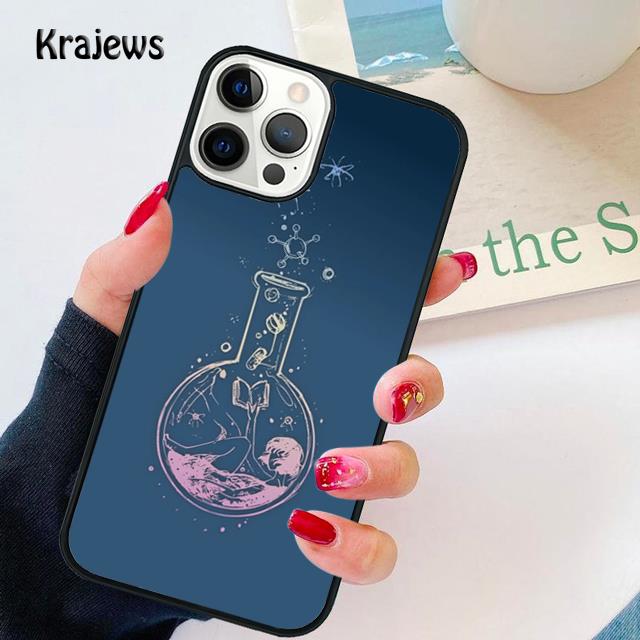 Biology and Chemistry Soft Phone Case For iPhone 17 Air 16 15 14 Max Plus 11 12 13 Pro Max Phone Cover Coque Fundas