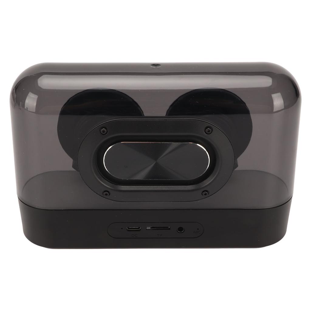 Bluetooth Speaker Stereo Subwoofer Memory Card Playback Transparent Portable Wireless Speaker with C