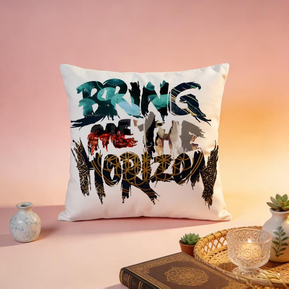 Fashion BBring Me The Horizonable Cushion Cover Premium SkinFriendly Pillow Case MultiPurpose for Home Office Travel