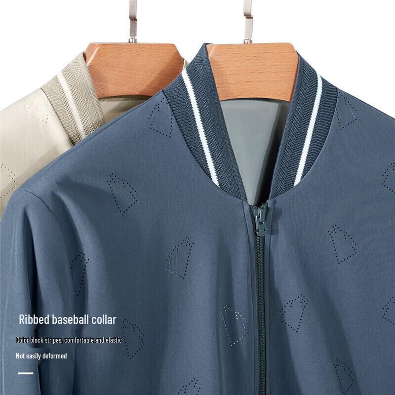 SEPTWOLVES Men's Casual Baseball Jacket