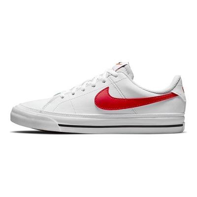 Court Legacy GS Wit Universiteitsrood Kinder Sneakers Zwart DA5380-105