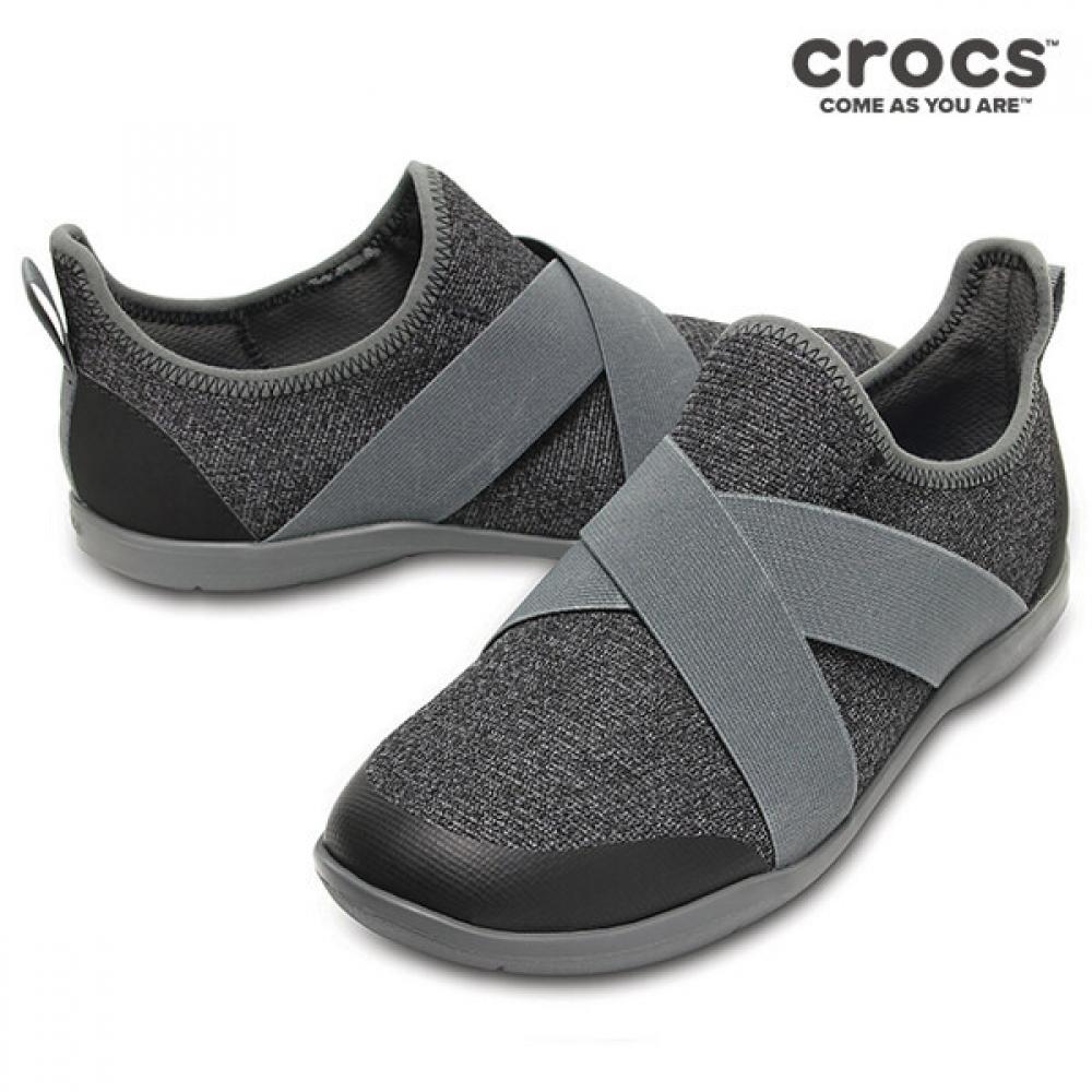 

Crocs Slipper Sandals Tqj 204887 0da Swiftwater Cross Strap Static Sltgry 220