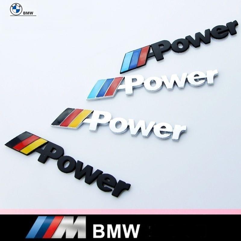 RLEB2 1PCS Car Shield Body Trunk Stickers 3D Metal Emblem Decal For BMW M Power E28 E30 E34 E46 E60 E90 F84 M3 M5 X4 X6 1 3 5 6 Series