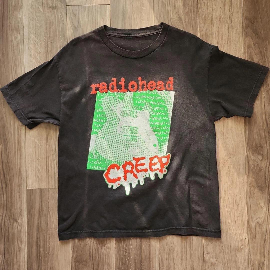 Radi0h3ad Creep Albums Black Short Sleeve Reprint T shirt Classic 4XL
