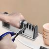 Manual Kitchen Sharpening Stone Professional Whetstone Household 4 In 1 Sharpener  Canteen