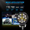 Lumini Rotunde DRL Zi de Funcționare Black Knigh 4 inch Lumini de Lucru LED Modificate Proiectoare Vehicul Off-Road ATV SUV 4X4 Faruri Flash