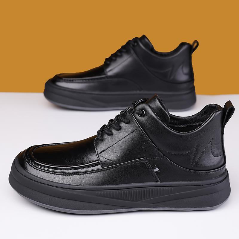 Fashion Sneakers Mens Dress Shoes Retro Male Leather Business Male Baroque Shoes Casual Outdoor Mens Oxford Footwear