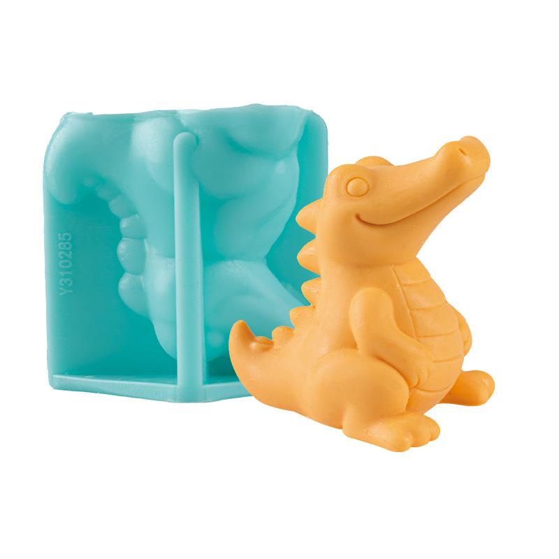 Shark Milk Jelly Silicone Mold Ice Mold Crocodile Baking Diy Mold Pudding Mousse Cake Mold Home Bar Kitchen Supplies