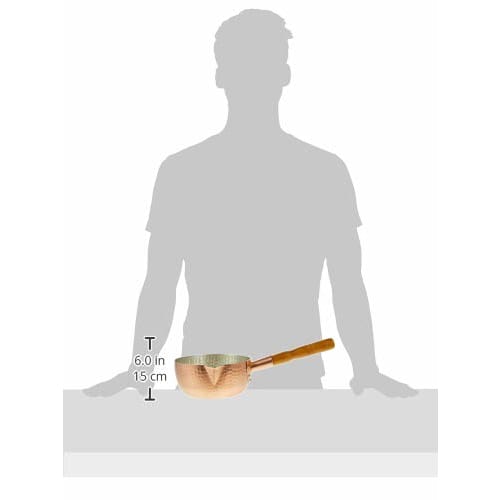 Marushin Copperware Yukihira Pot Copper 18cm