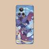 Game GI Mona Matte TPU Mobile Phone Case for Realme 15 14 13 12 11 10 9 Pro Plus T i Lite 5G Colorful Printing Cover